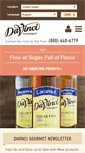 Mobile Screenshot of davincigourmet.com